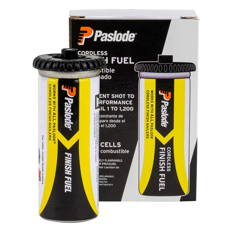 Paslode Trim Fuel Cells 2 Pk Universal Yellow Cordless Finish Nailer Power Tool