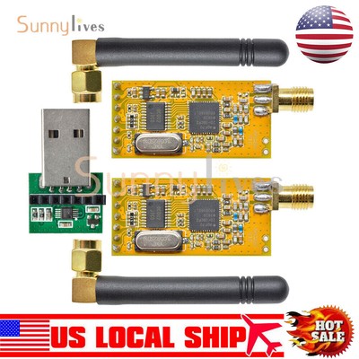 APC220 Wireless RF Serial Data Module With Antenna USB Converter Module US