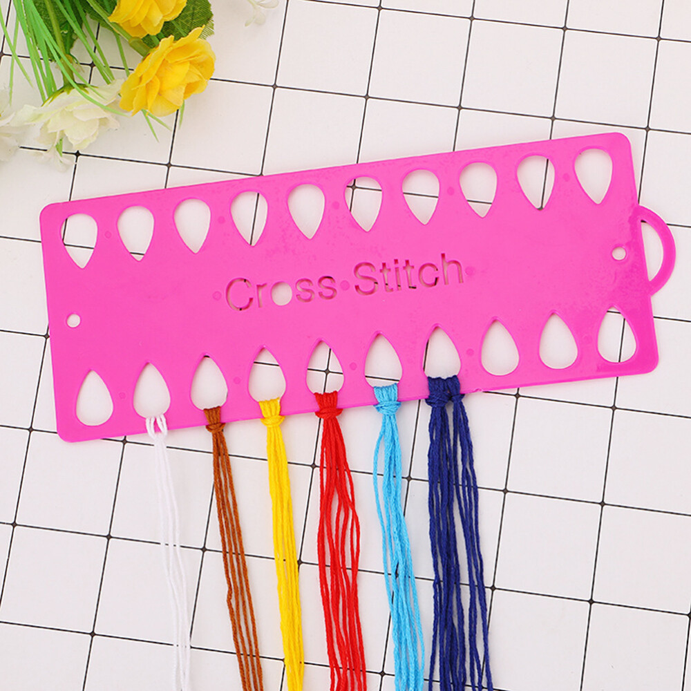 5 PCS Embroidery Floss Organizer Cross Stitch Thread Holder Storage