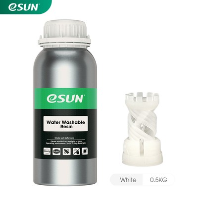 eSUN-Wholesale- 500G*8 Bottles Water Washable Resin for LCD DLP SLA 3D Printer