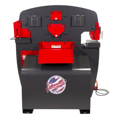 Edwards IW100DX3P460 460V 3-Phase 100-Ton Deluxe JAWS Ironworker Power Tool New