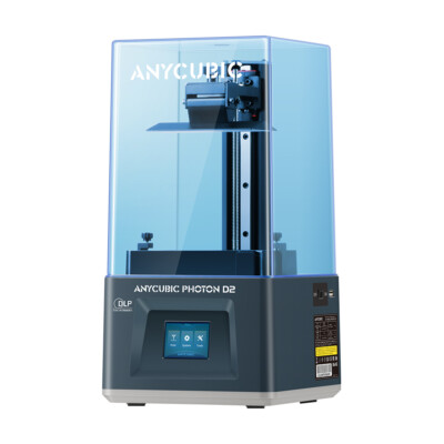 ANYCUBIC Photon D2 DLP Resin 3D Printer High Precision Silent 6.5x5.1x2.9in