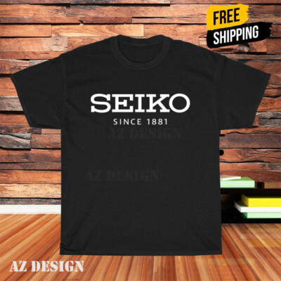 New Seiko Since 1881 Logo Men's T-Shirt funny Size S to 5XL