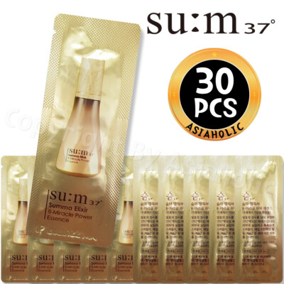 SU:M37 Summa Elixir 8-Miracle Power Essence 1ml (10pcs ~ 150pcs) Sample Newist