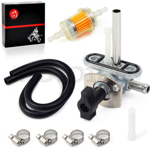 GRABOTE 2024 Updated Petcock Gas Fuel Tank Switch For YAMAHA YZ125 YZ250 YZ400F Pit Bike 1992-2004