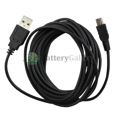 NEW USB 10FT A Male to Mini B Male Printer Camera Cable Cord (U2A1-2MBLK) HOT!