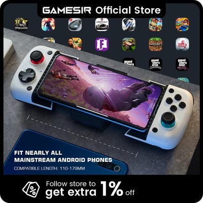 GameSir X3 Type-C Mobile Phone Controller with Cooling Fan for Xbox Game Pass