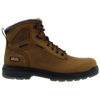 

Ariat Turbo 6-дюймовая водостойкая рабочая обувь с карбоновым носком мужская коричневая рабочая защитная обувь 1002, Коричневый, Ariat Turbo 6 Inch Waterproof Carbon Toe Work