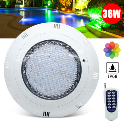 AC12V 36W Pool Lights Underwater Color-change RGB LED Light IP68 Waterproof Lamp