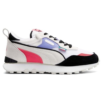 

Кроссовки Puma Rider Fv Fandom на шнуровке для молодых девушек, размер 6,5 м, повседневная обувь 38787, Белый, Puma Rider Fv Fandom Lace Up Youth