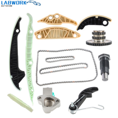 13Pcs Timing Chain Kit For VW Jetta Golf MK5 MK6 Passat Audi A4 EA888 1.8/2.0T