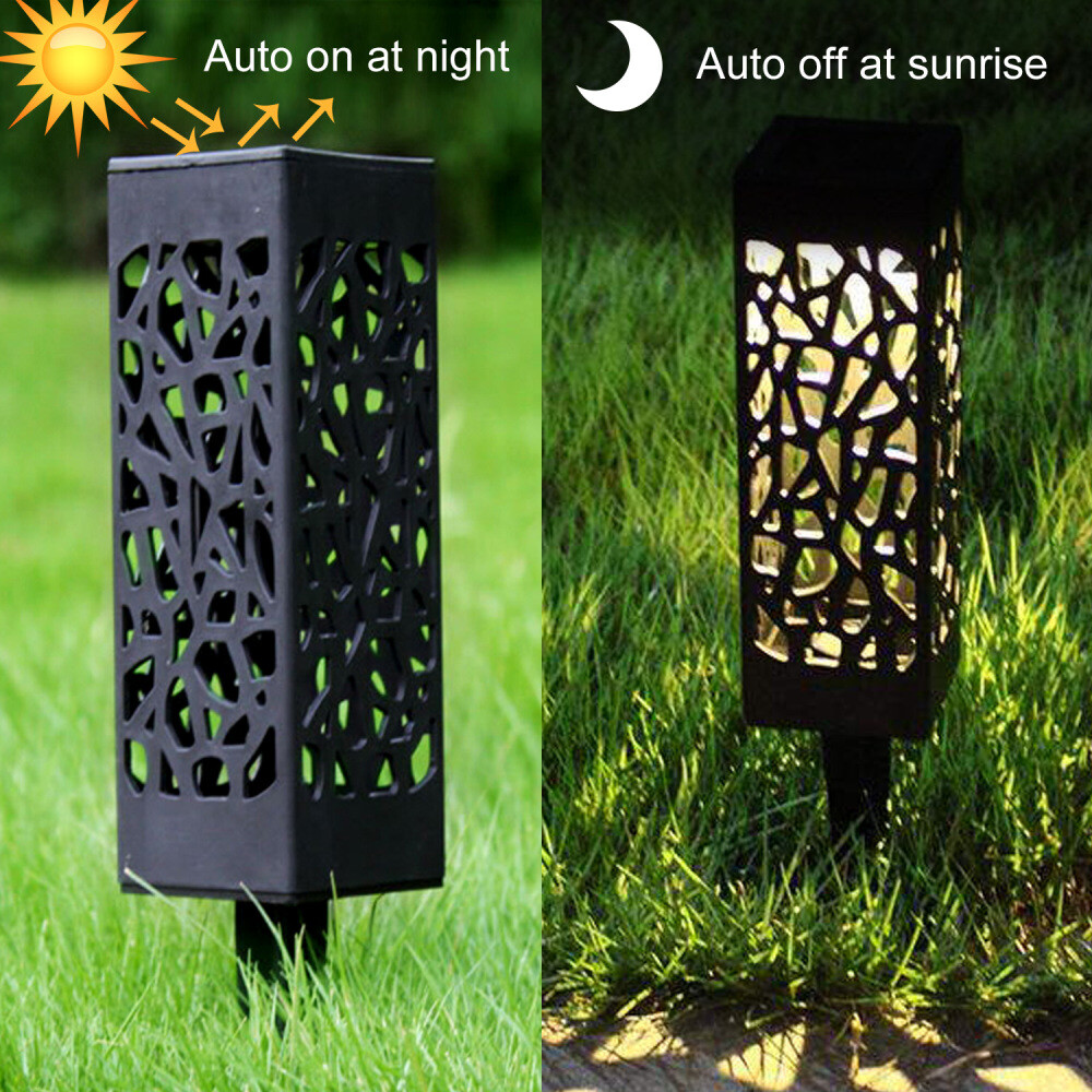 LED Solarleuchte Garten Solarlampe mit Erdspieß Solar