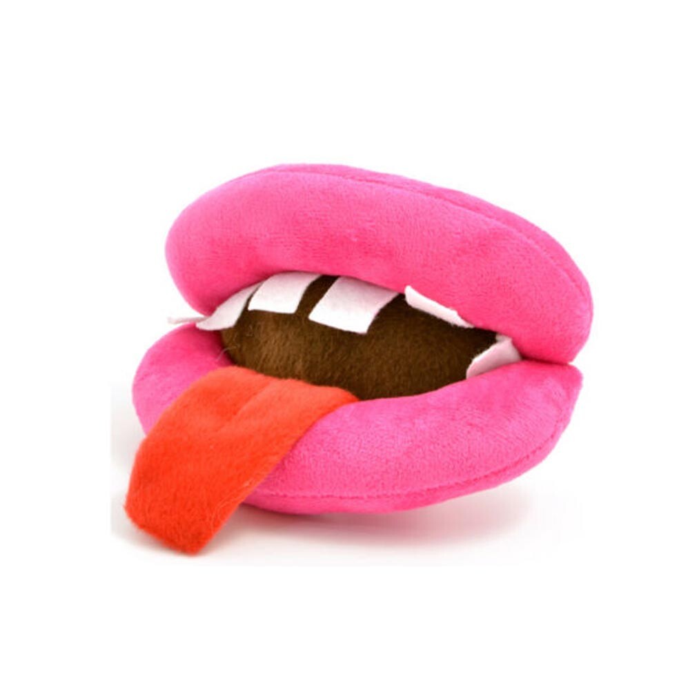 pink squeaky toy tongue