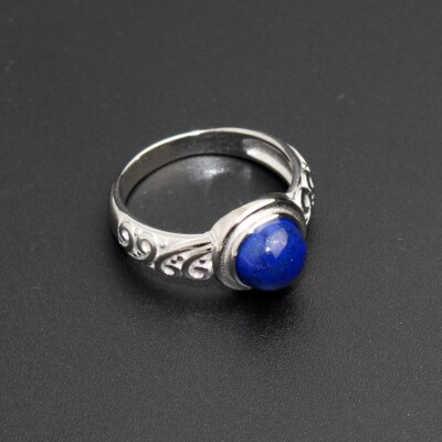 The Vampire Diaries Elena Daylight Ring 925 Silver Lapis Lazuli Women Gift