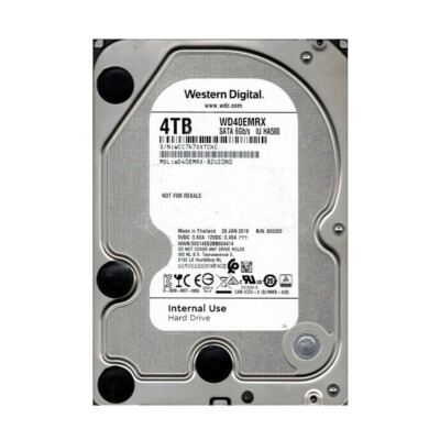 Western Digital WD 3.5'' WD40EMRX 4TB SATA HDD 82UZ0N0 Hard Disk Drive