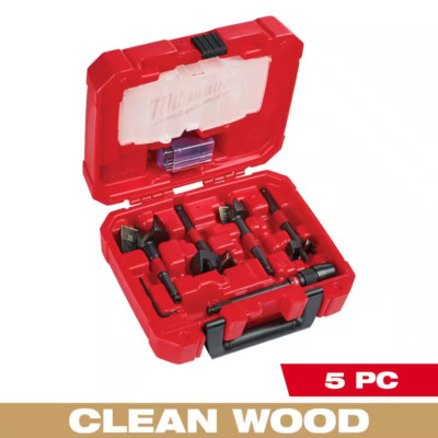 Milwaukee Plumbers Selfeed Bits Set Blade Feed Screw Tool Switchblade 5 Piece