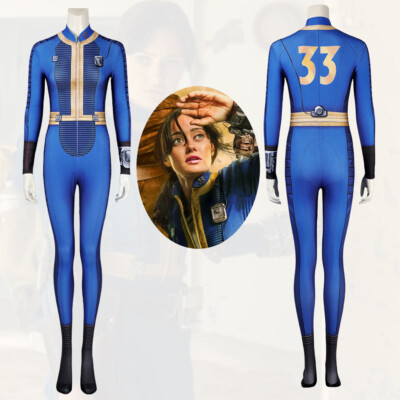 Lucy Jumpsuit Fallout Bodysuit Season 1 Uniform Cosplay Woman Costume Halloween