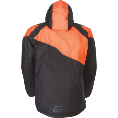 Arctiva Pivot 5 Hooded Jacket - Black/Orange | 2XL