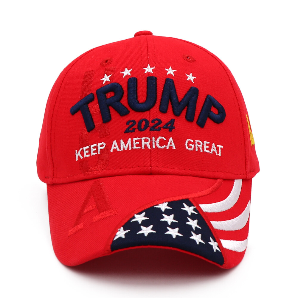 Donald Trump 2024 Hat KAG USA Flag Camo Keep America Great Mesh