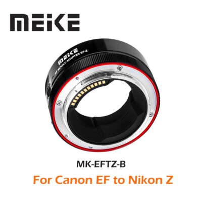 Meike MK-EFTZ-B AF Adapter for Canon EF/EF-S Lenses to Nikon Z6 Z7 Z50 Z6II Z7II