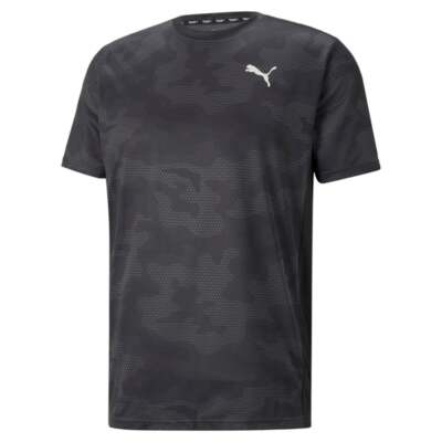 

Puma Off Season Printed Crew Neck Short Sleeve Athletic TShirt Mens Black Casual, Черный, Puma Off Season Printed Crew Neck Short Sleeve Athletic TShirt