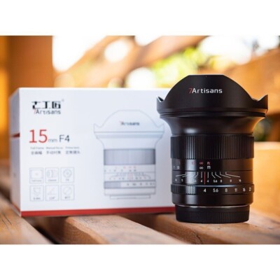 7Artisans 15mm F4.0 Ultra Wide Angle Full Frame Lens for Sony E mount A7RIII A9