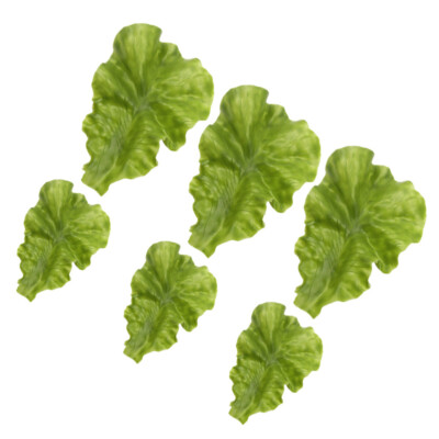  6 Pcs Simulated Vegetables Garden Décor Flower Decor Decorations