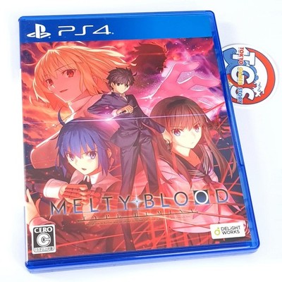 Melty Blood: Type Lumina PS4 Japan Game In English TBE FIGHTING VS Playstation 4