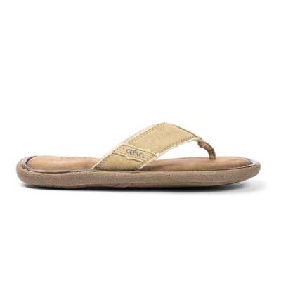 Мужские бежевые повседневные сандалии Crevo Fresno Ii Flip Flops CV1282-230