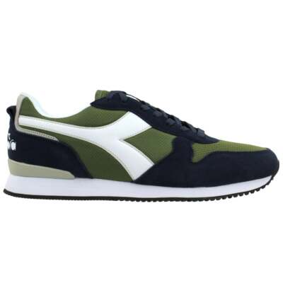 

Мужские кроссовки Diadora Olympia на шнуровке, синие, зеленые, повседневная обувь 174376-C8387, Blue;green, Diadora Olympia Lace Up