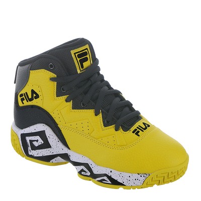 

Fila MB GS Детско-юношеский баскетбольный мяч для мальчиков, Lemon/black/white