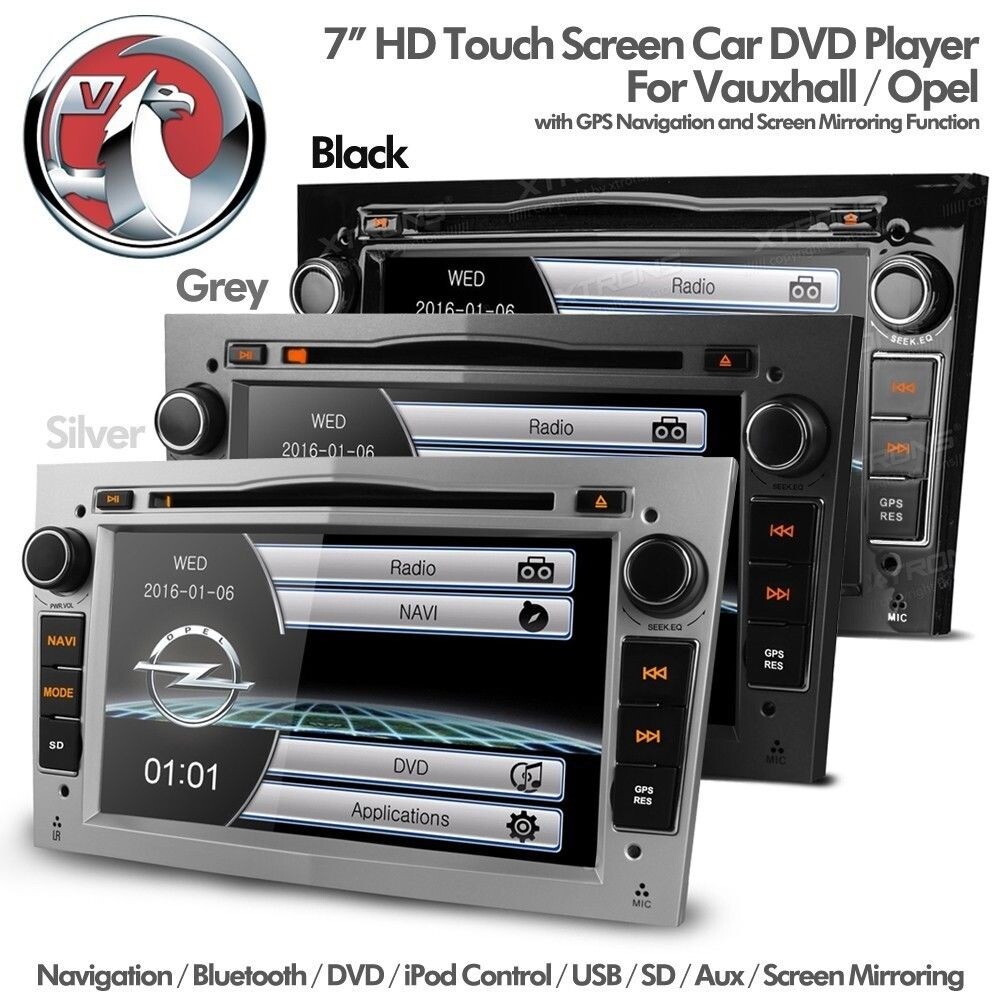Vauxhall Corsa Astra Zafira Car Audio Radio CD DVD USB SD Aux GPS