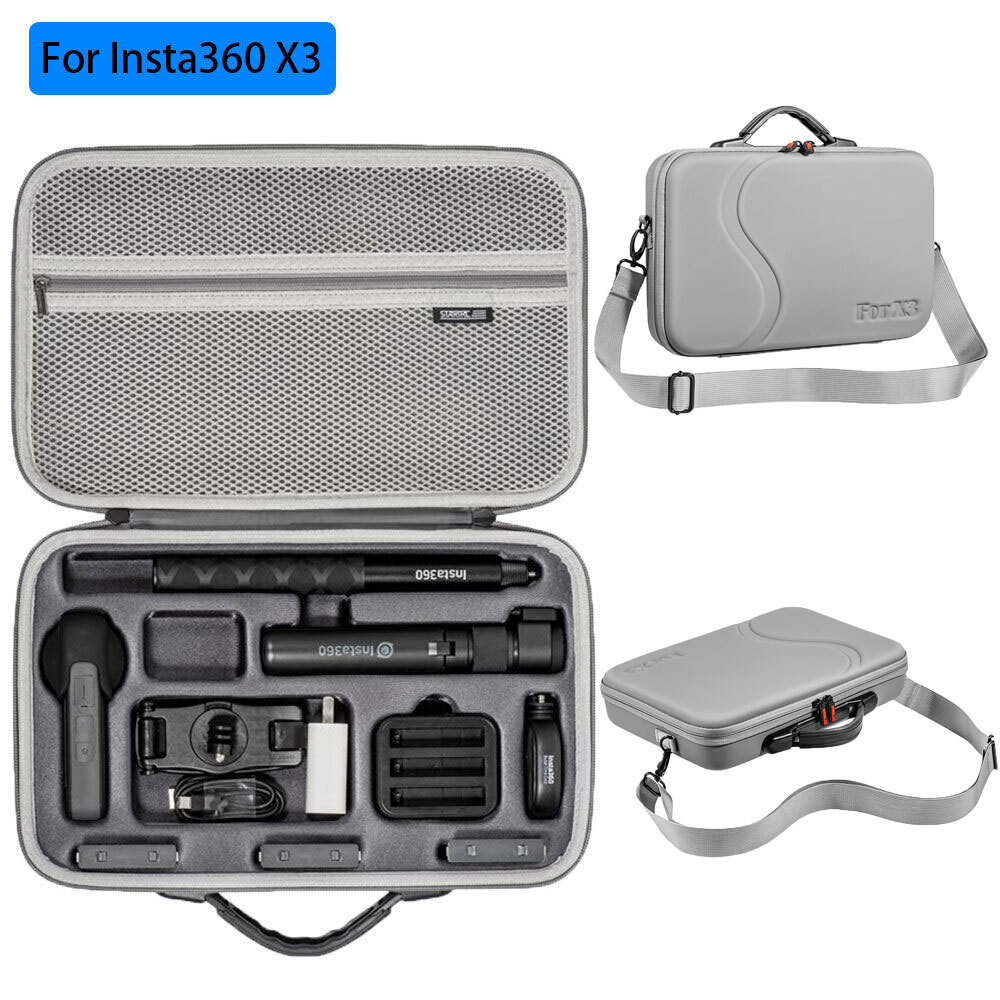 Carrying Case for Insta360 X3 Camera Accessories Travel Stor