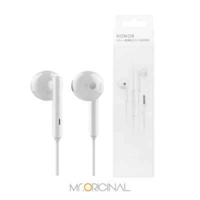 Original Honor Official 3.5mm Half In-ear Earphones (AM115) - White