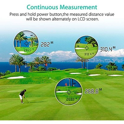 Rangefinders 650Yards Golf With Pinsensor Distance Speed Measurement Finder And