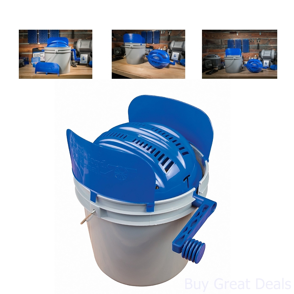 Rotary Sifter Kit Bucket Clean Tumbler Brass Media Separator Reloading Casings eBay