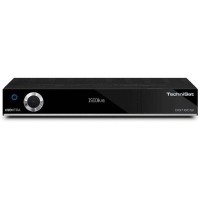 TechniSat DIGIT ISIO S2 Schwarz HD-SAT-Receiver Aufnahmefunktion, CI+ Schacht,