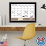 Quartet Whiteboard Calendar and Corkboard, Magnetic, White Board and Cork Bulletin Board Combo, 17