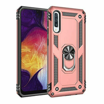 For Samsung Galaxy A10e A20 Shockproof Strong Case Cover Magnetic Ring Stand 