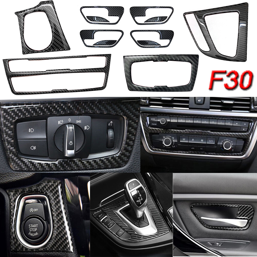 5d Carbon Fiber Interior Decal Sticker Trim Package For Bmw 3 Series F30 F31 Car Truck Parts Greatrace Com