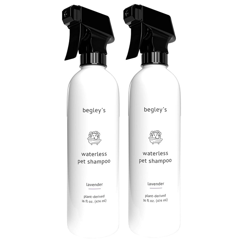 Begley’S Natural No Rinse Waterless Pet Shampoo, Bathless Cleaning, Deodorizing,