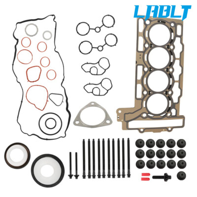 LABLT Engine Head Gasket 1.20mm Thick Bolts Set For 07-12 Mini Cooper R56 1.6L