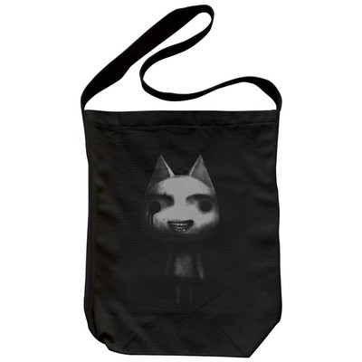 SIREN × Doko Demo Issyo Shibito Toro Shoulder Tote BLACK 40×36cm