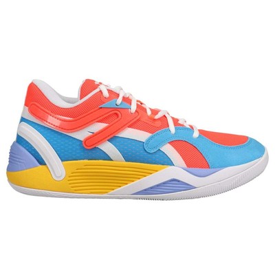 Puma Trc Blaze Court Pop Art Баскетбол Мужские оранжевые кроссовки Спортивная обувь 377