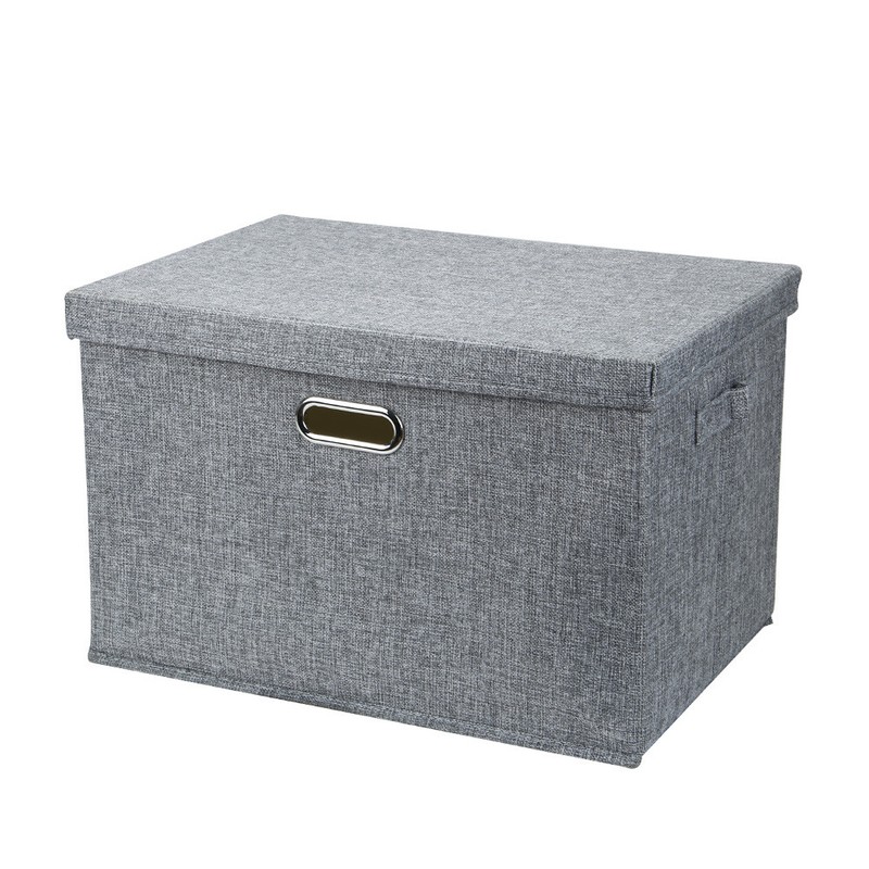 2er Set Faltbox 45x30x30 cm Faltkiste Regalbox Aufbewahrungsbox