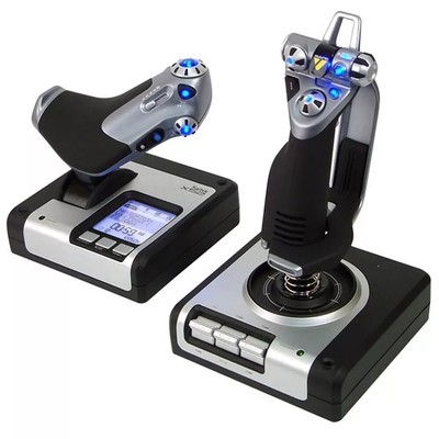 Logitech G Saitek X52 HOTAS Throttle and Stick Flight Control System