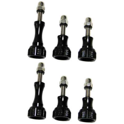 Alloy Thumb Knob Bolt Nut Screw Mount 6pcs for GoPro Hero 9 8 7 Xiaomi Yi SJCAM