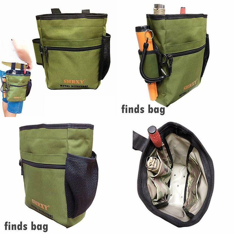 shrxy Metal Detecting Finds Bag Waist Digger Pouch Tools for GREEN eBay