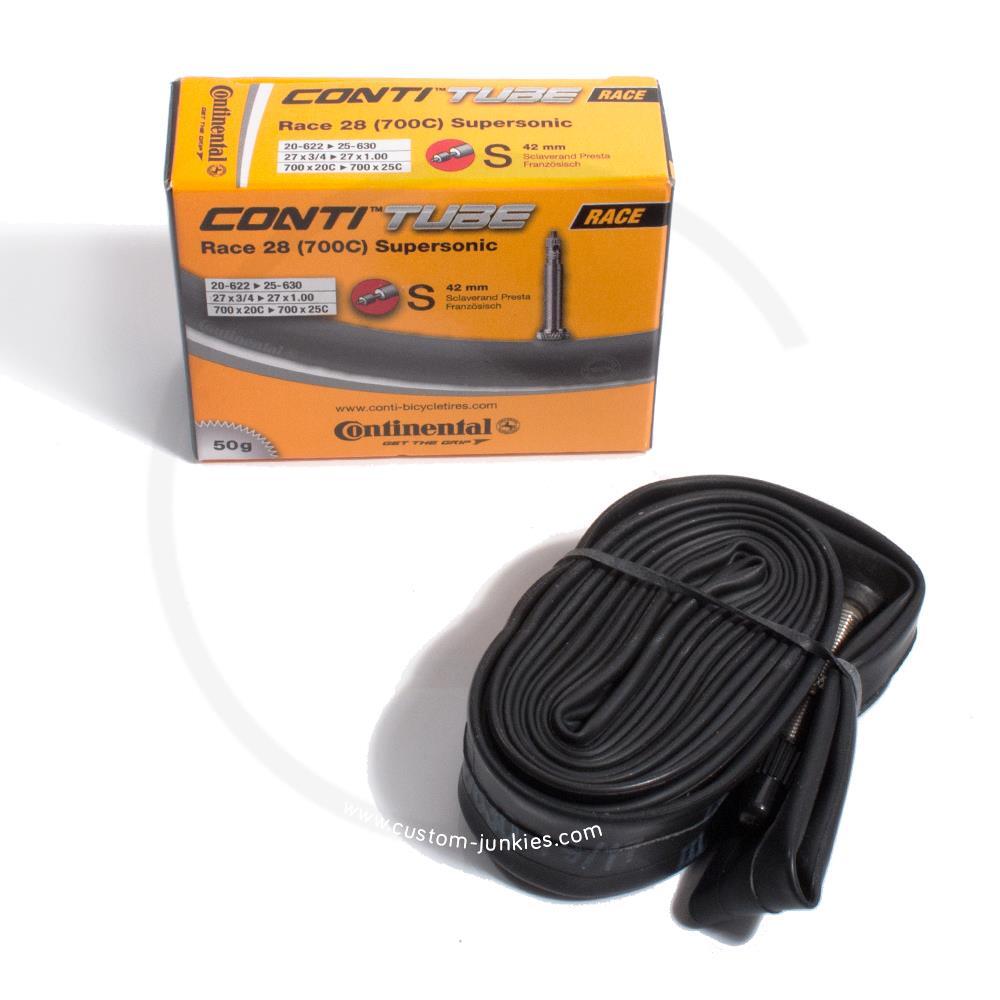 Continental Race Supersonic 28 Inner Tube | Presta Valve 42mm | 50g only