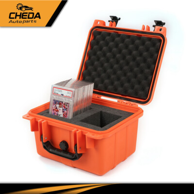[50CT 150CT] Weatherproof Graded Card Storage Box Case Slab Holder Protector NEW